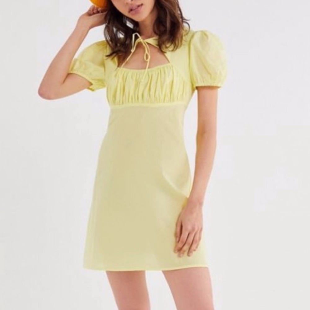Yellow Urban Outfitters Dress size Medium